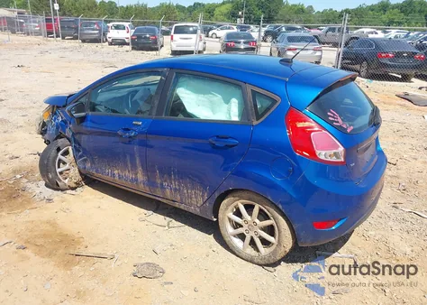 2019 Ford Fiesta Se из США, поврежденный, VIN 3FADP4EJ3KM154438